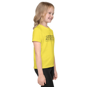 Choose Animals Yellow Kids T-Shirt