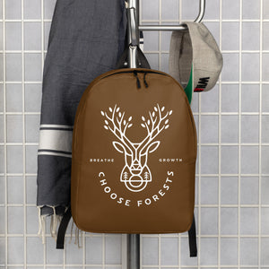 Choose Forest Brown Minimalist Backpack