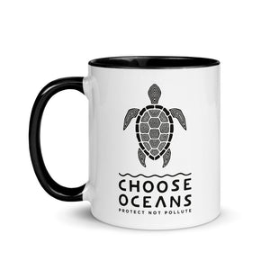 CHOOSE OCEANS mug (more colors)