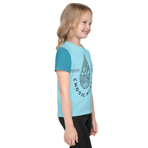 Choose Rivers Light Blue Kids T-Shirt