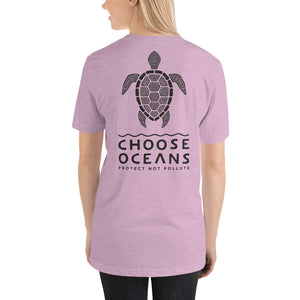 Choose Oceans Two logo unisex tshirt (more colors)