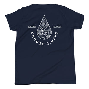 Choose Rivers Youth Short Sleeve T-Shirt - more colors